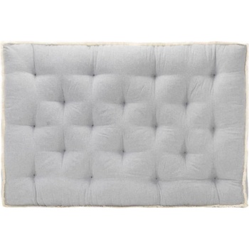 vidaXL Възглавница за палетен диван, сива, 120x80x10 см (314800)