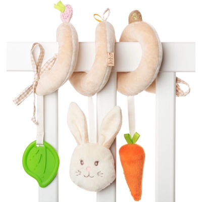 Tedsy Бебешка спирала Tedsy - Зайче, 10 х 24 cm (98542)