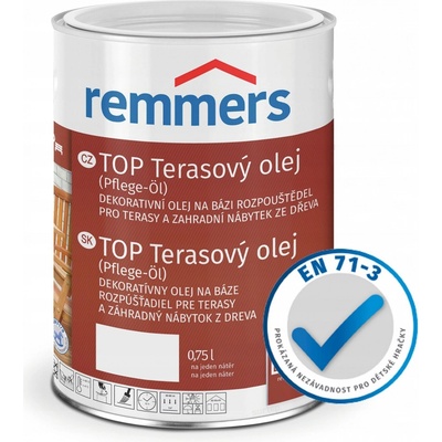 Remmers Top terasový olej 0,75 l Antracitově šedá