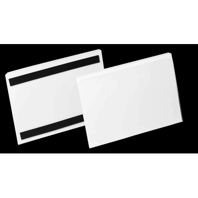 Logistické vrecko, magnetické, A5, hotizontálne, DURABLE "HARD COVER", priehľadné