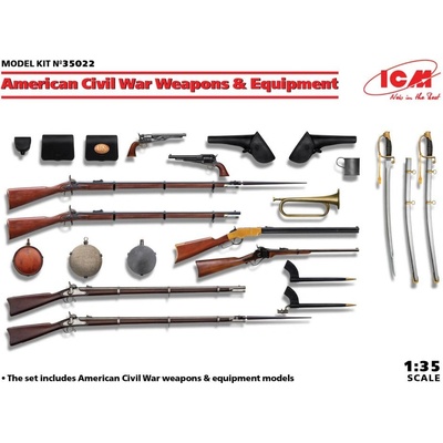 ICM American Civil War Weapons & Equipment 35022 1:35