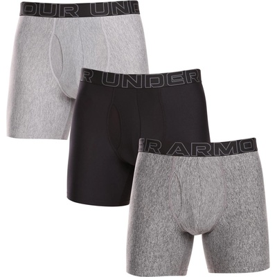 Under Armour Мъжки боксерки Under Armour M UA Perf Tech 6in (3 броя) Under Armour | Siv | МЪЖЕ | S