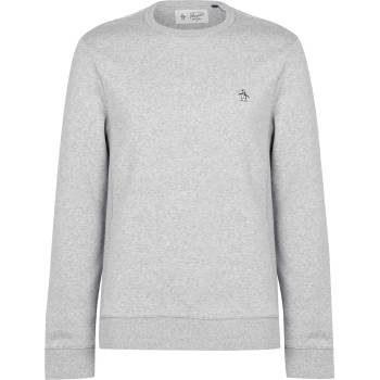 Original Penguin Поларена блуза Original Penguin Original Fleece Crew Sweater - Grey 080