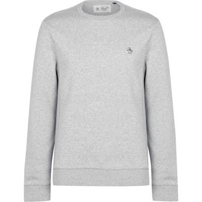 Original Penguin Поларена блуза Original Penguin Original Fleece Crew Sweater - Grey 080