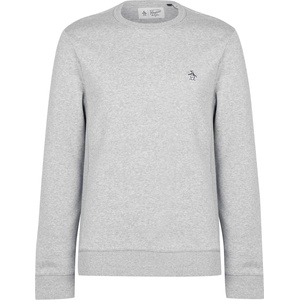 Original Penguin Поларена блуза Original Penguin Original Fleece Crew Sweater - Grey 080