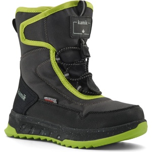 Kamik Детски зимни ботуши Kamik Kid's Stormex Ez Winter boots - Charcoal / Lime - размер 31 (EU) (702-6144-0214)