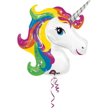 Image 1 of Amscan Фолиев балон Еднорог 83 x 73 см