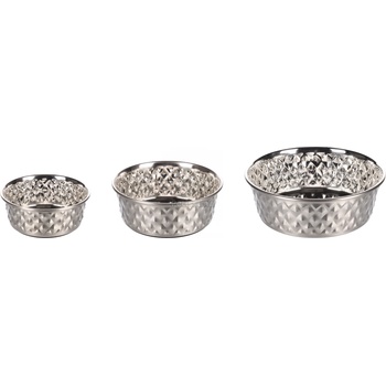 Image 1 of Flamingo метална купа - спребриста L - 1800 мл