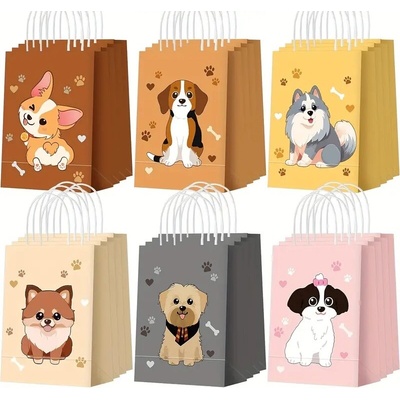 Taška dárková CUTE Party pejsci 21 x 15 x 8 cm