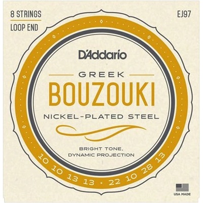 D'Addario EJ97, Струни за бузуки 10-13 (EJ97)