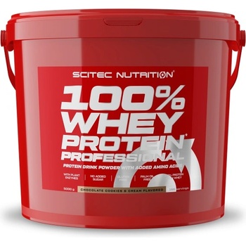 Scitec Nutrition 100% Whey Professional [5000 грама] Шоколадова бисквита с крем