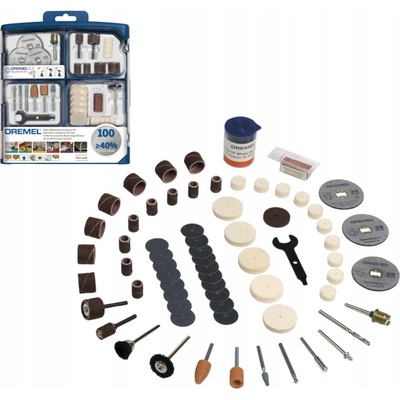 Dremel 723 Sada univerzálního příslušenství 100 ks 2615S723JA – Zboží Dáma