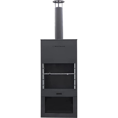 Westmann Krb s grilom 70 x 41 x 229 cm čierny