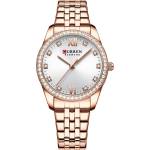 Curren Дамски часовник Curren Lalya, Розово злато / Бял (CURREN-9086-ROSEGOLD-PINK) Часовници