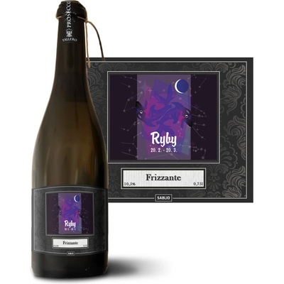 Sablio Ryby Prosecco biele suché šumivé víno 10,5 % 0,75 l (holá fľaša)