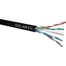 Solarix SXKD-6-UTP-PE, CAT6, UTP, PE, Fca, 500m, venkovní, černý