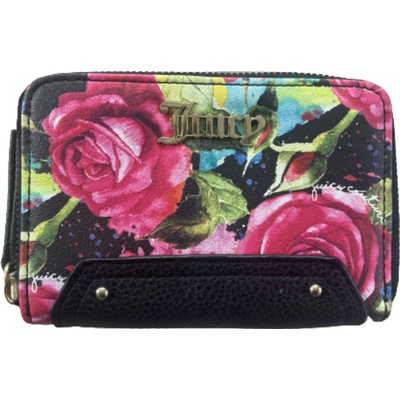 Juicy Couture medium květinový vzor multi rose černá