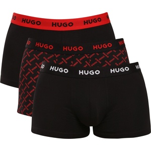 HUGO Комплект три - мъжки боксерки HUGO многоцветни HUGO | Cheren Mnogotsveten | МЪЖЕ | XL - zoot - 121,24 лв