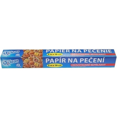 Q clean papír na pečení 8mx38cm