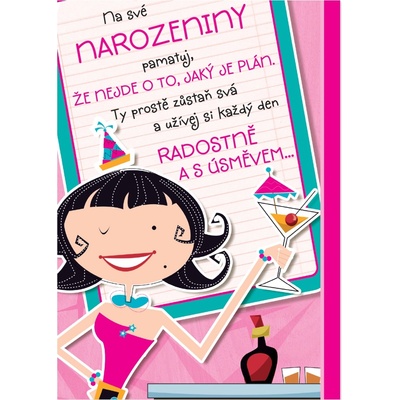 Albi Narozeninové hrací přání - Optimista