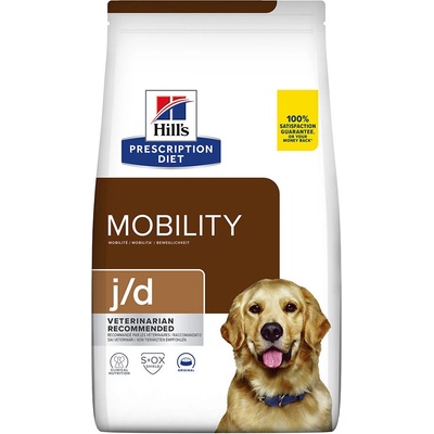 Hill's Prescription Diet J/D Starostlivosť o kĺby granule pre psov 4 kg