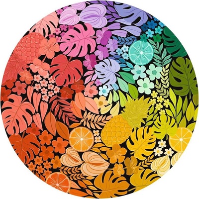 RAVENSBURGER Kulaté Kruh barev Tropical 500 dielov