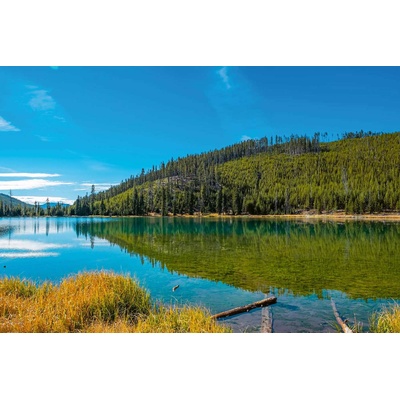 DIMEX ART Флизелинов фототапет езеро йелоустоун 375 x 250 см
