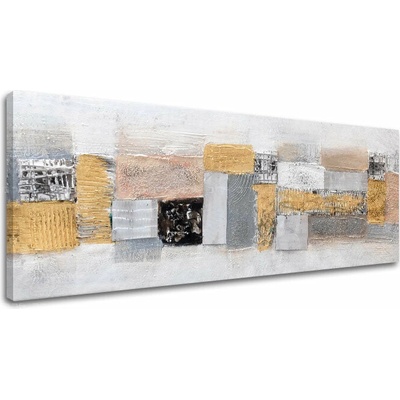 Obraz na plátne ABSTRAKT - 120x40 cm
