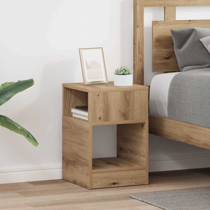 vidaXL Крайна масичка 2 бр. Дъб 30, 5 x 30 x 45 см Инженерна дървесина (890911)