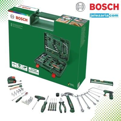 Bosch Комплект ръчни инструменти Bosch, 63 части (1600A039HY)