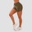 GymBeam Дамски шорти TRN Olive S