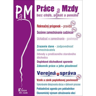 PaM č. 8 / 2024 - Rekreačný príspevok – pravidlá