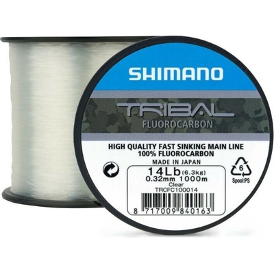 Shimano Tribal Carp Fluorocarbon clear 1000 m 0,32 mm