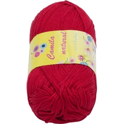 Camilla natural 50 g – 19 červená