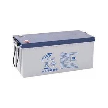 Ritar power Оловна гелова батерия за соларни системи RITAR DG12-200, 200 Ah, 12 V / 200 Ah - 522 / 240 / 219 mm, F10 / M8, RITAR-DG12-200
