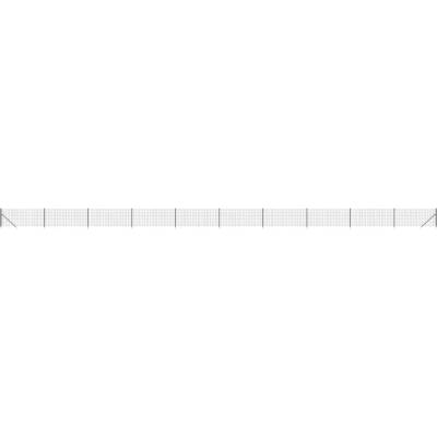 Oplocení ze síťoviny, s kotvami, antracitový, 1,1x25 m