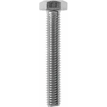 Profi Depot Metrická skrutka DIN 933, šesťhranná hlava, M5 × 20 mm, oceľ, 100 ks 4024506266926