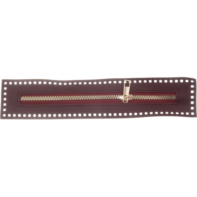VLNIKA Zip na kabelky kovový 24 cm Varianta: vínový