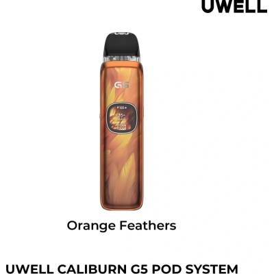 Uwell Caliburn G5 1600 mAh POD kit Orange Feathers