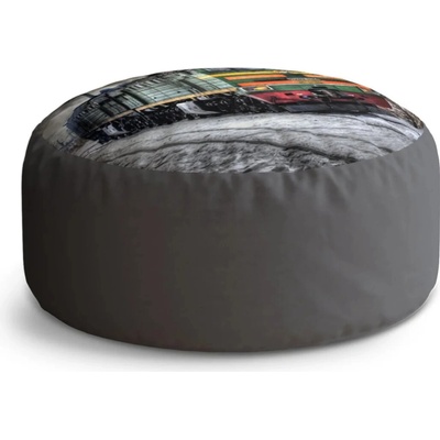 Sablio Taburet Circle Lokomotiva: 38x48 cm