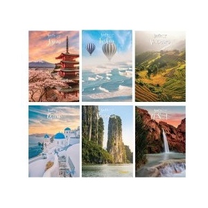 STREET Тетрадка с телчета Travel To А5 60л широки редове