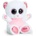 Keel Toys - Анимотсу - Плюшено розово мече - 15 см