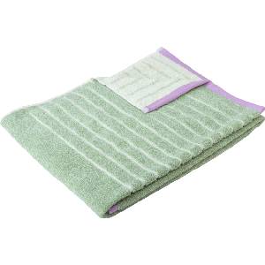 Hübsch Кърпа Hübsch 50 x 100 см зелено-розова (61410)