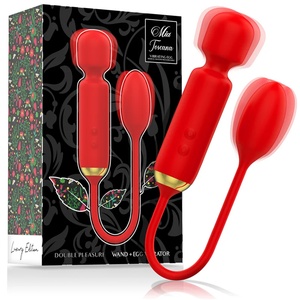  Масажор и вибриращо яйце - Toscana Double Pleasure (D-234833)