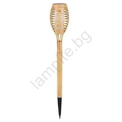ILLUMAXX Led соларно осветително тяло minispark bamboo led/1, 8w/5, 5v ip44 бежово (os0074)