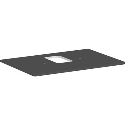 Hansgrohe Xelu Q doska pod umývadlo 78 x 55 cm diamantová matná sivá 54120910