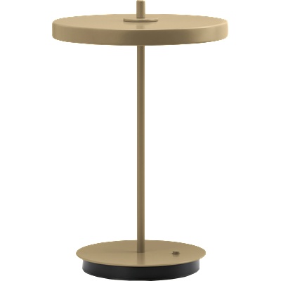 UMAGE Asteria Move Monochrome Настолна лампа безжична, жълто-зелена (2631)