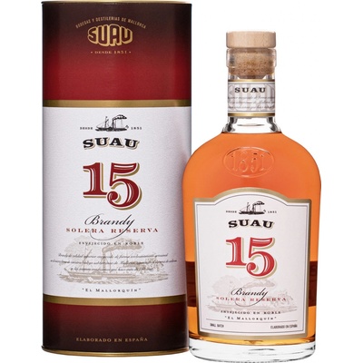 Suau 15y 37% 0,7 l (čistá fľaša)