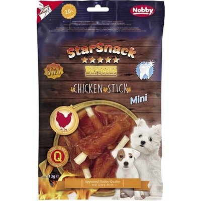 Nobby StarSnack BBQ Chicken Stick Mini kostičky s kuracím mäsom 113 g