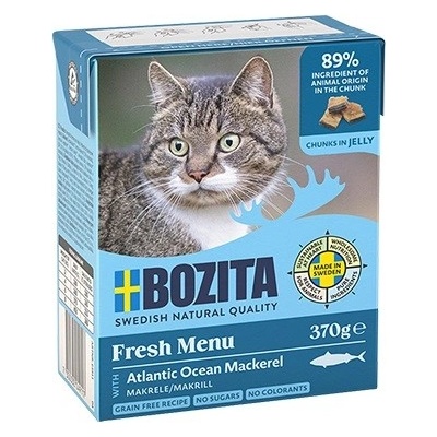 Bozita Cat Fresh Menu kousky v rosolu s MAKRELOU 370 g
